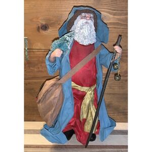 Vintage Clothtique Santa Possible Dreams St. Nicholas  Glasses Tree & Bells 1985